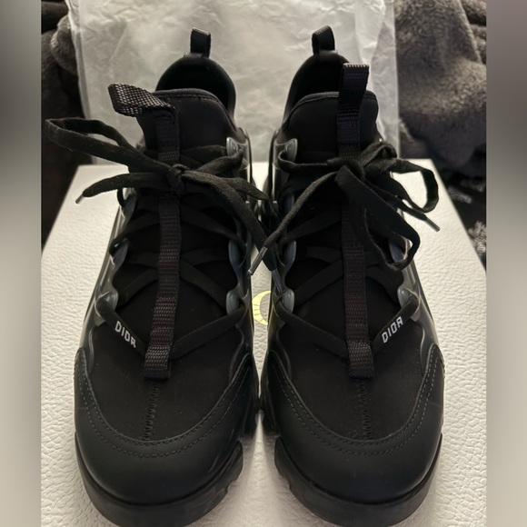 Dior Men's Black Lace-Up Sneakers - Picture 1 of 5